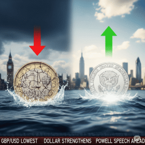 Pound Sterling Melemah ke Level Terendah, Dolar AS Menguat Jelang Pidato Powell