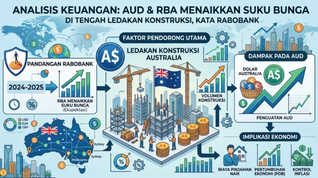 Dolar Australia: RBA Diprakirakan Naikkan Suku Bunga di Tengah Ledakan Konstruksi, Kata Rabobank
