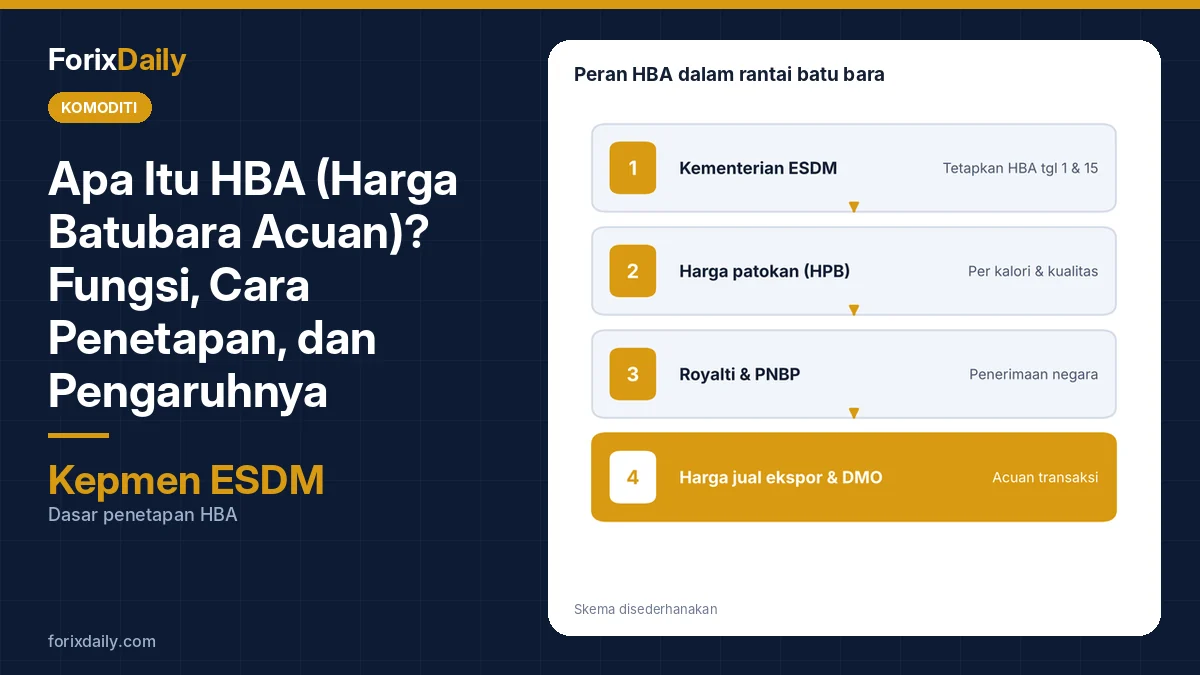 Apa Itu HBA (Harga Batubara Acuan)? Fungsi, Cara Penetapan, dan Pengaruhnya