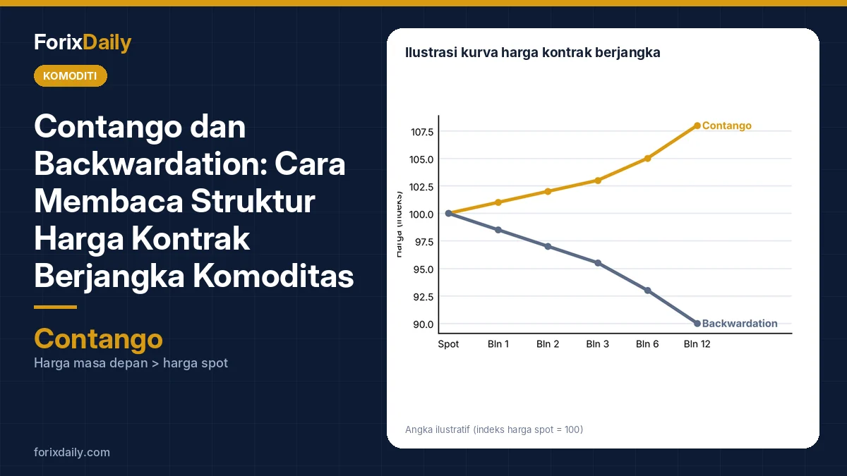 Contango dan Backwardation: Cara Membaca Struktur Harga Kontrak Berjangka Komoditas