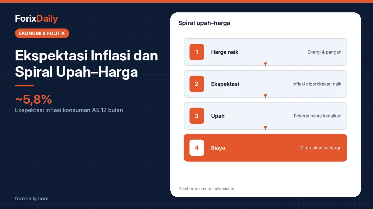 Ekspektasi Inflasi dan Spiral Upah–Harga: Mengapa Bank Sentral Khawatir pada 2026