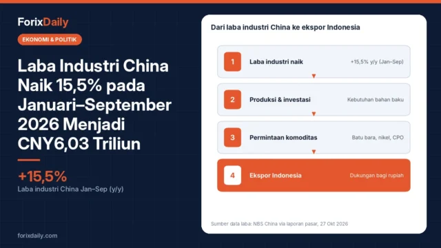 Laba Industri China Naik 15,5% pada Januari–September 2026 Menjadi CNY6,03 Triliun: Apa Artinya bagi Komoditas dan Indonesia?